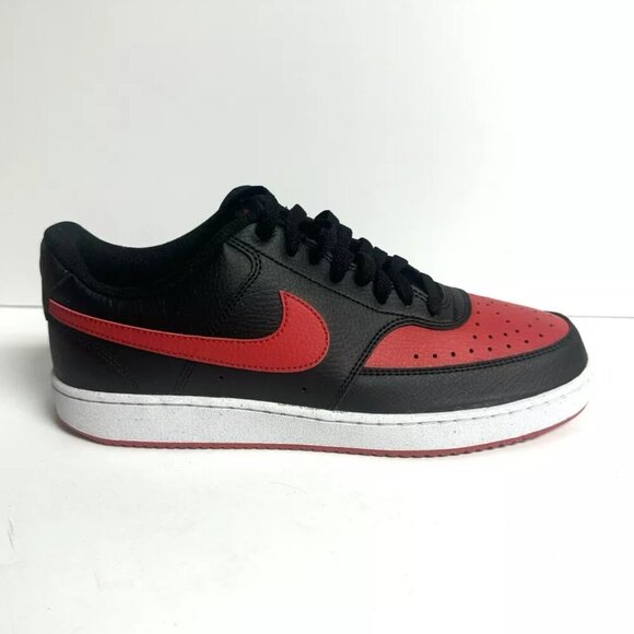 Nike Men’s Court Vision Low Sneaker Black Size 9.5 M